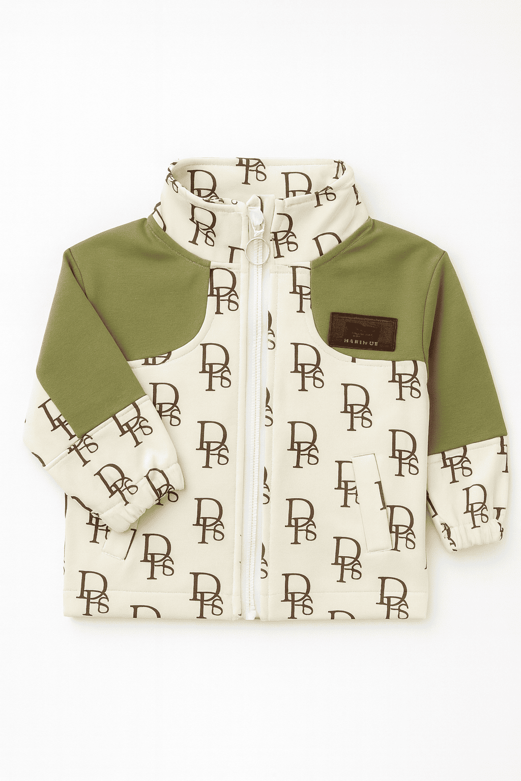 Green Monogram 3-Piece Suit