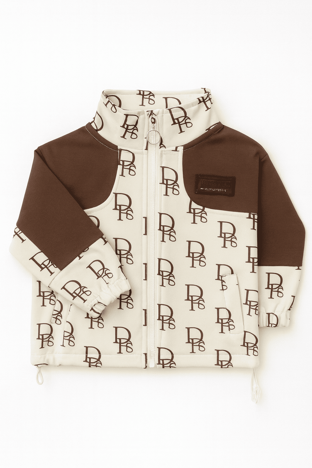 Brown Monogram 3-Piece Suit