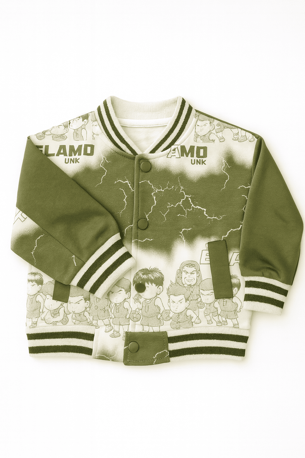 Green Slam Dunk Varsity 3-Piece Suit