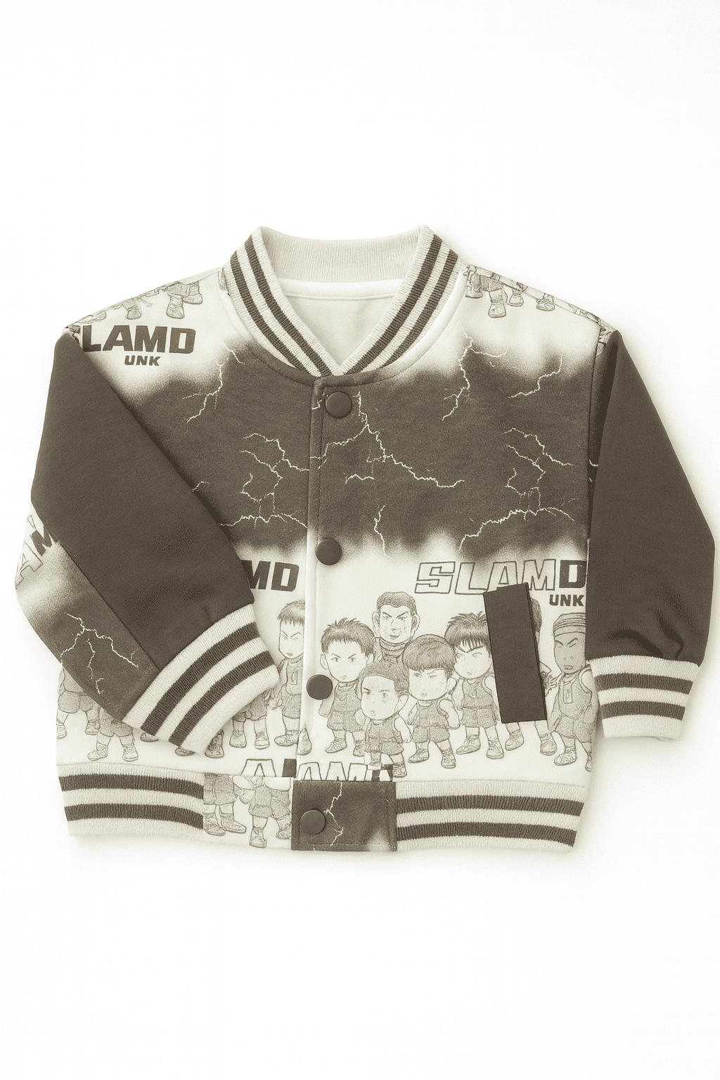 Grey Slam Dunk Varsity 3-Piece Suit