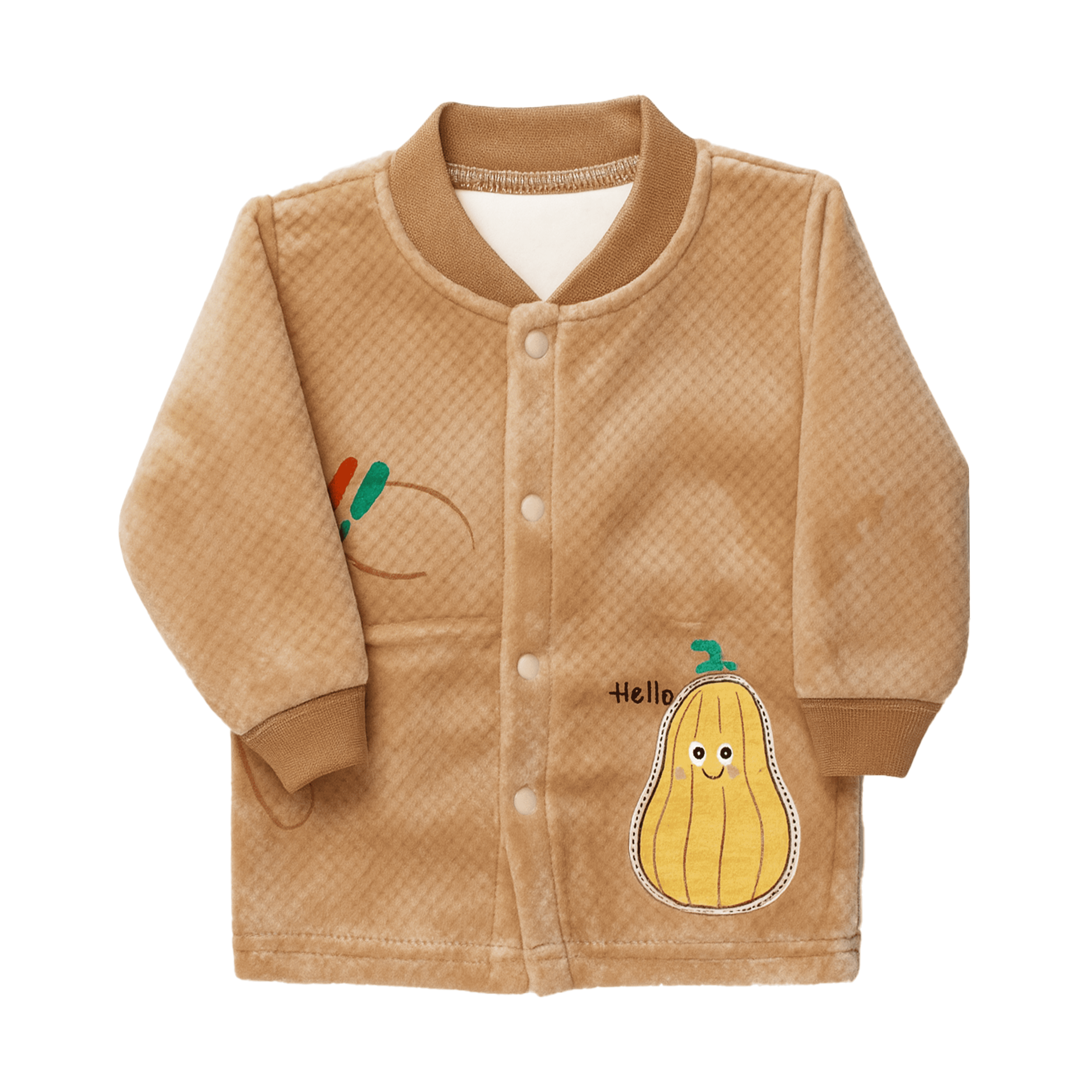 Baby Pumpkin Hello Winter Suit