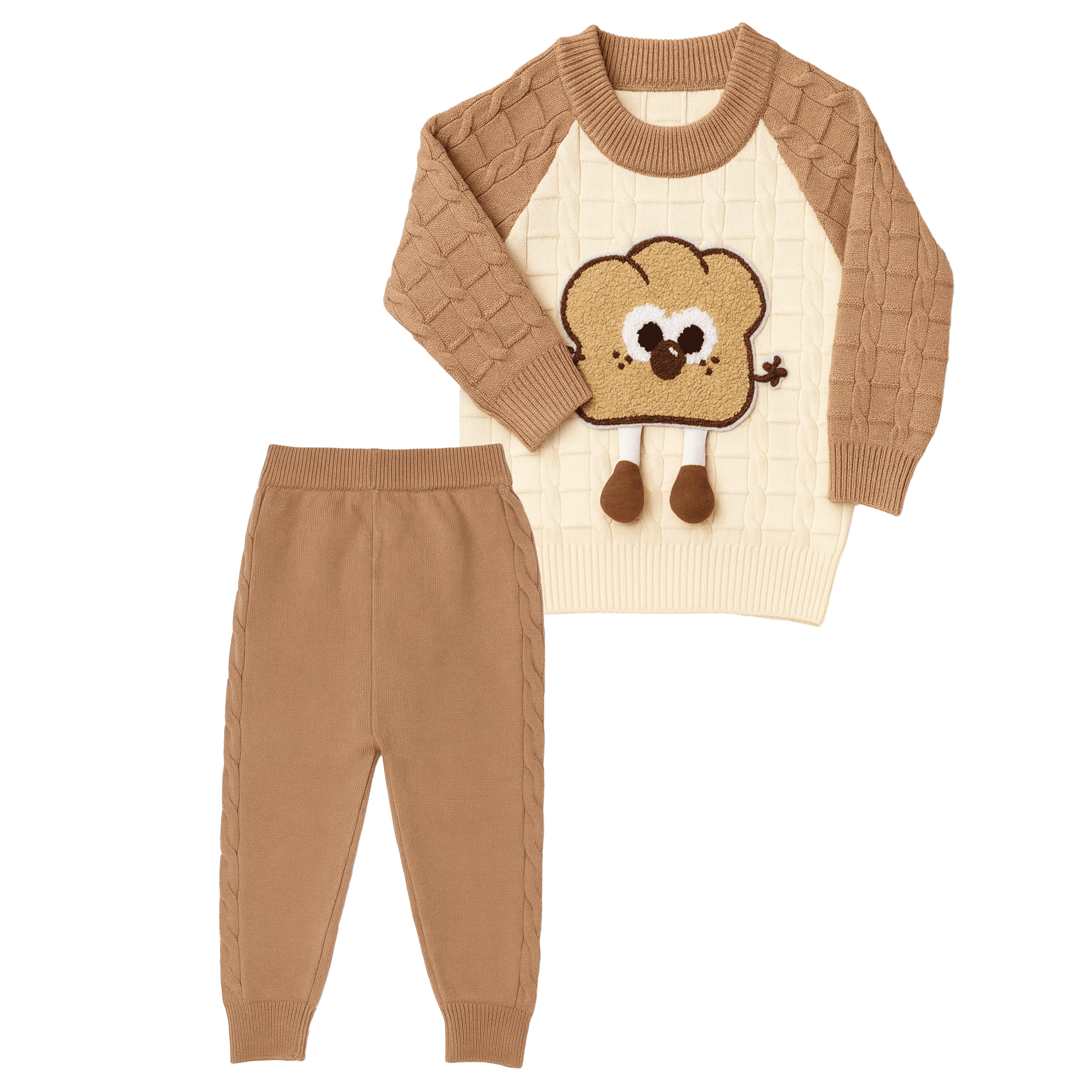 Toastie Knit Sweater & Pants 2- Piece Suit