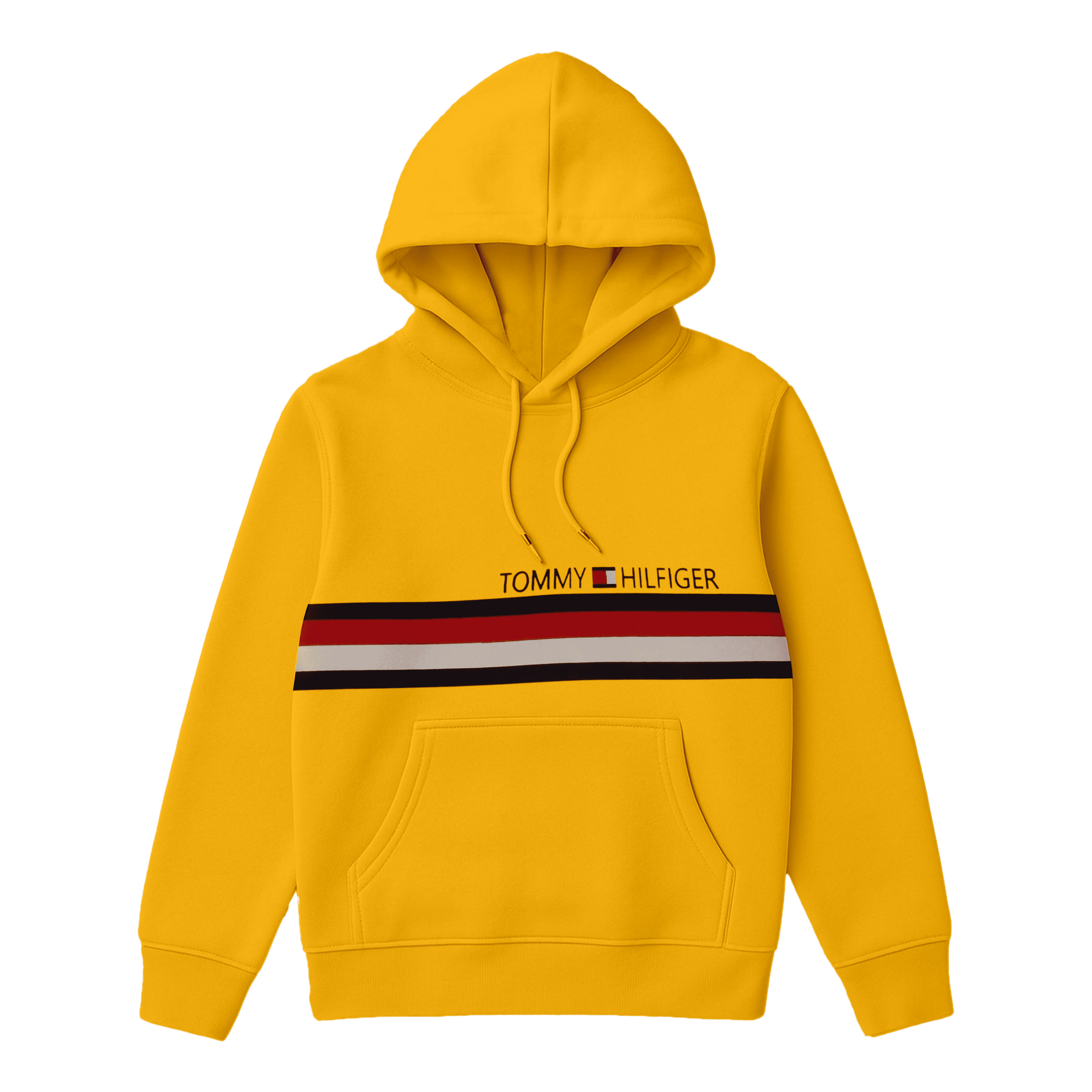 Yellow Tommy Hilfiger Hoodie & Jogger Suit