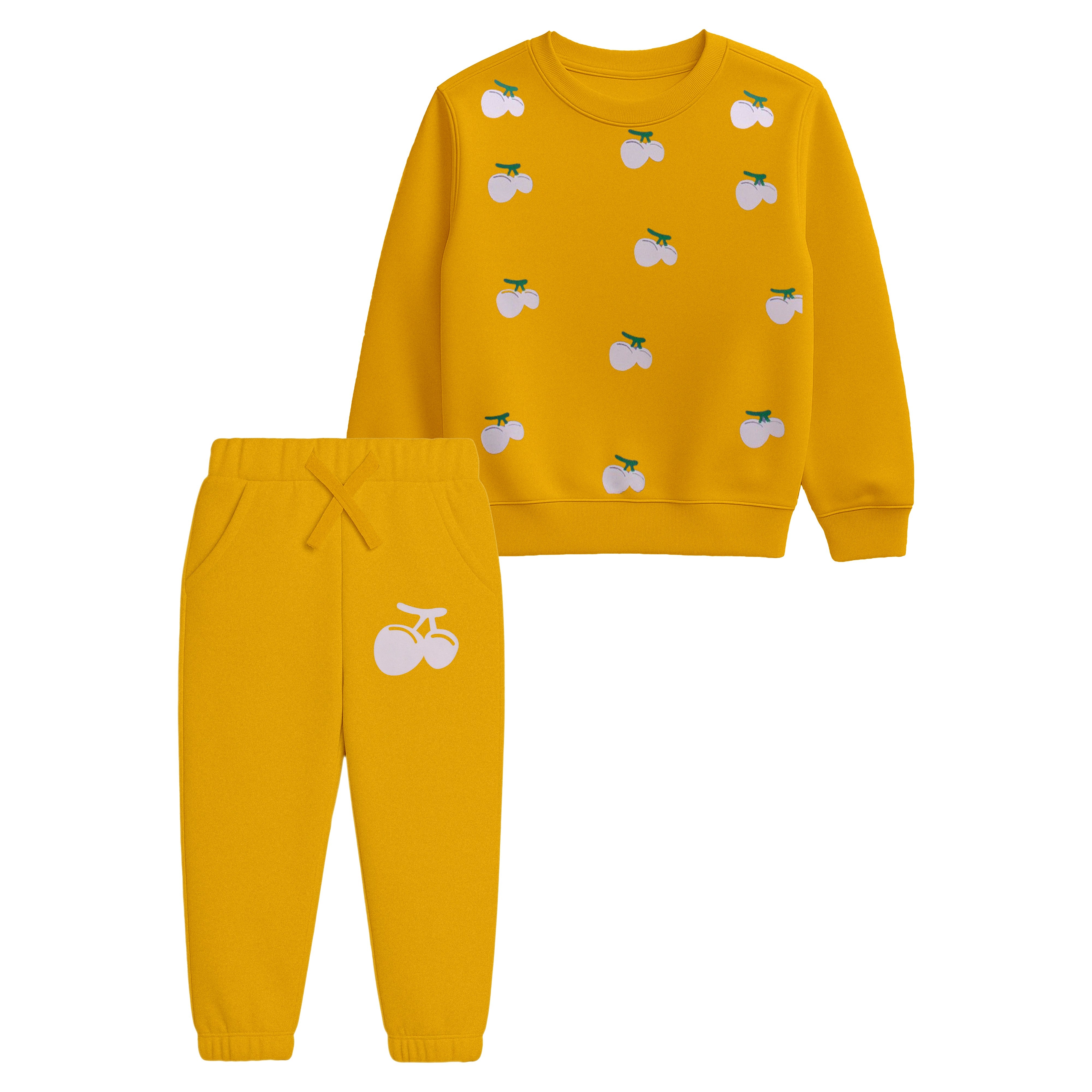 Yellow "Cherry" Track Suit