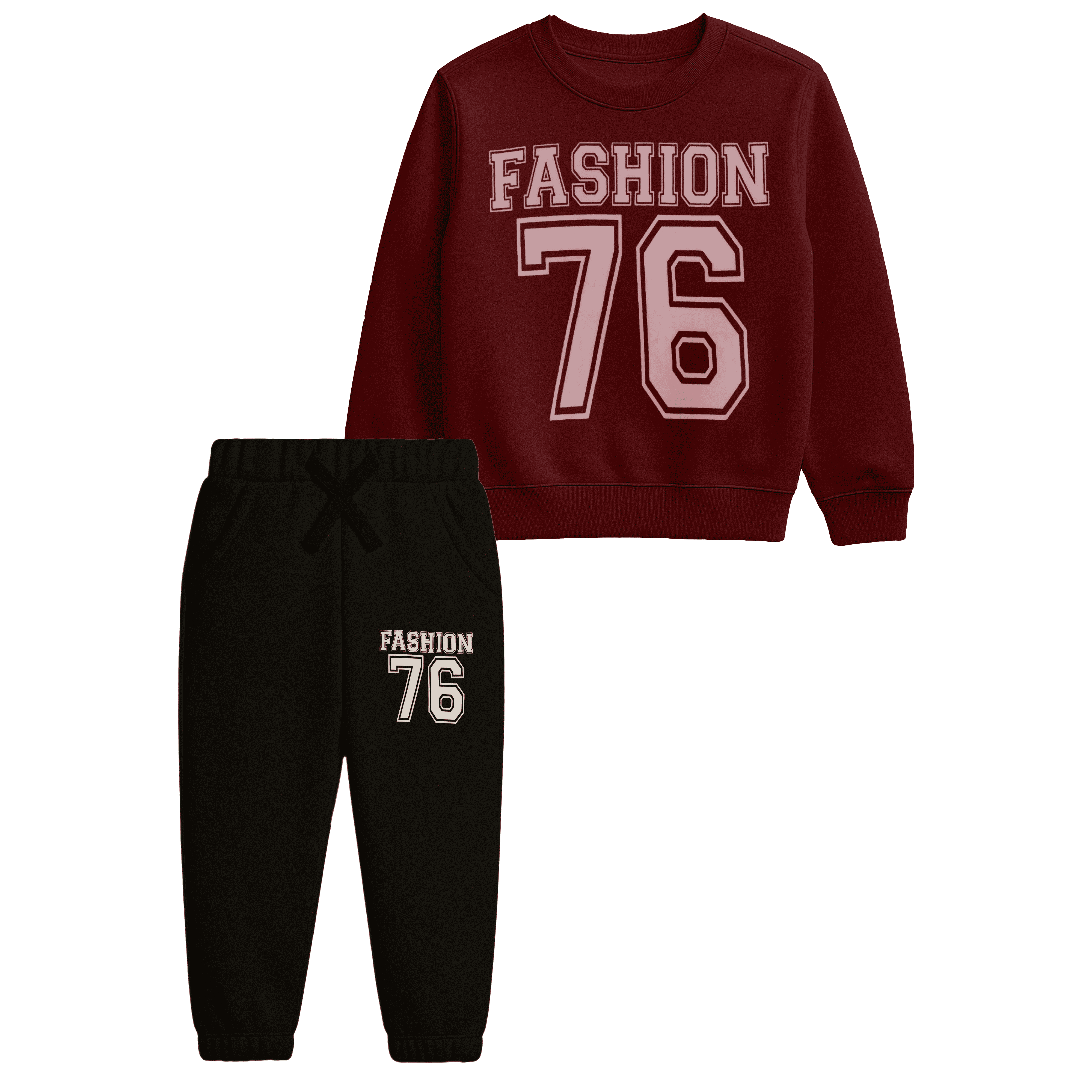 Fashion 76 Sweatshirt and Jogger Pants Suit