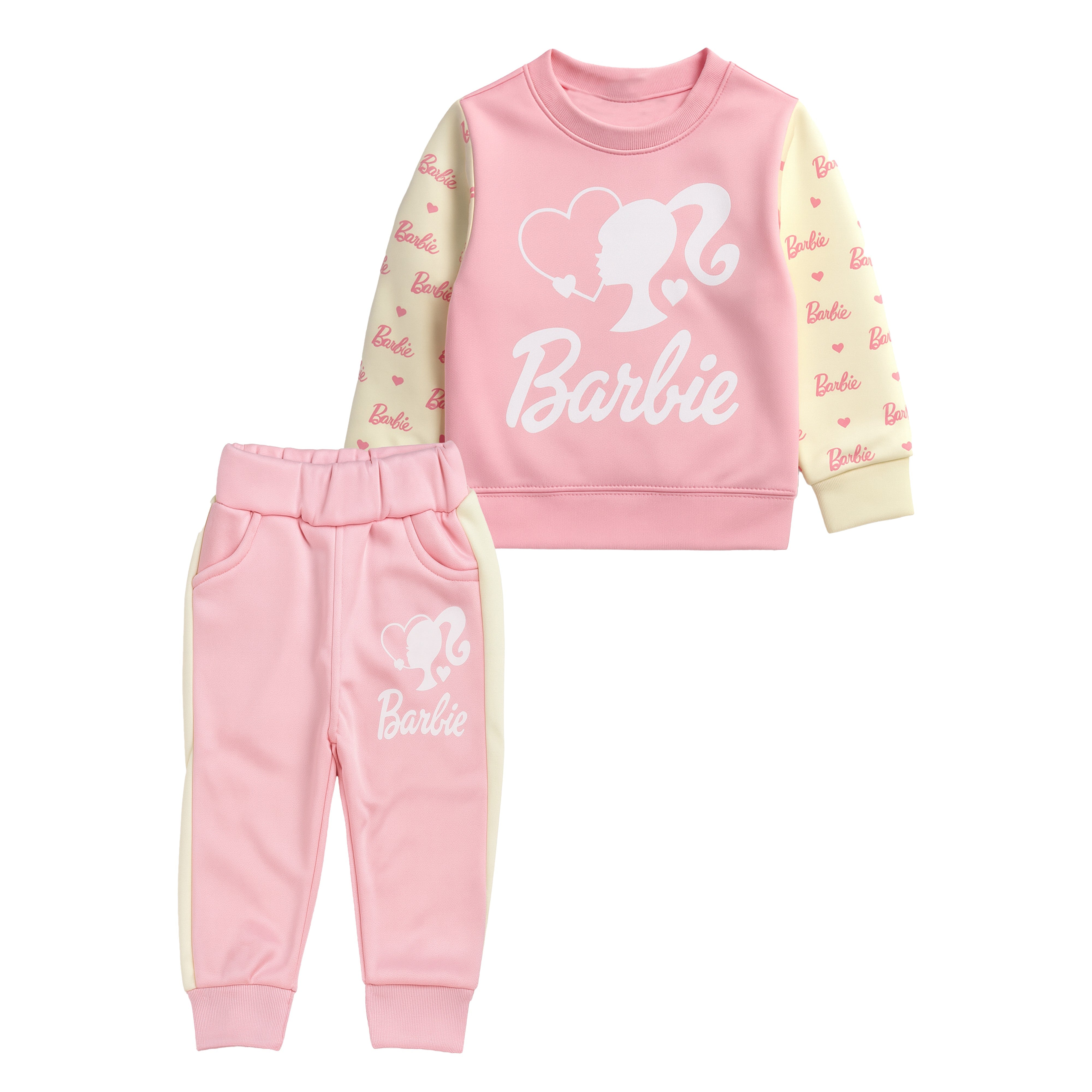 Pink "Barbie" SweatShirt & Trouser