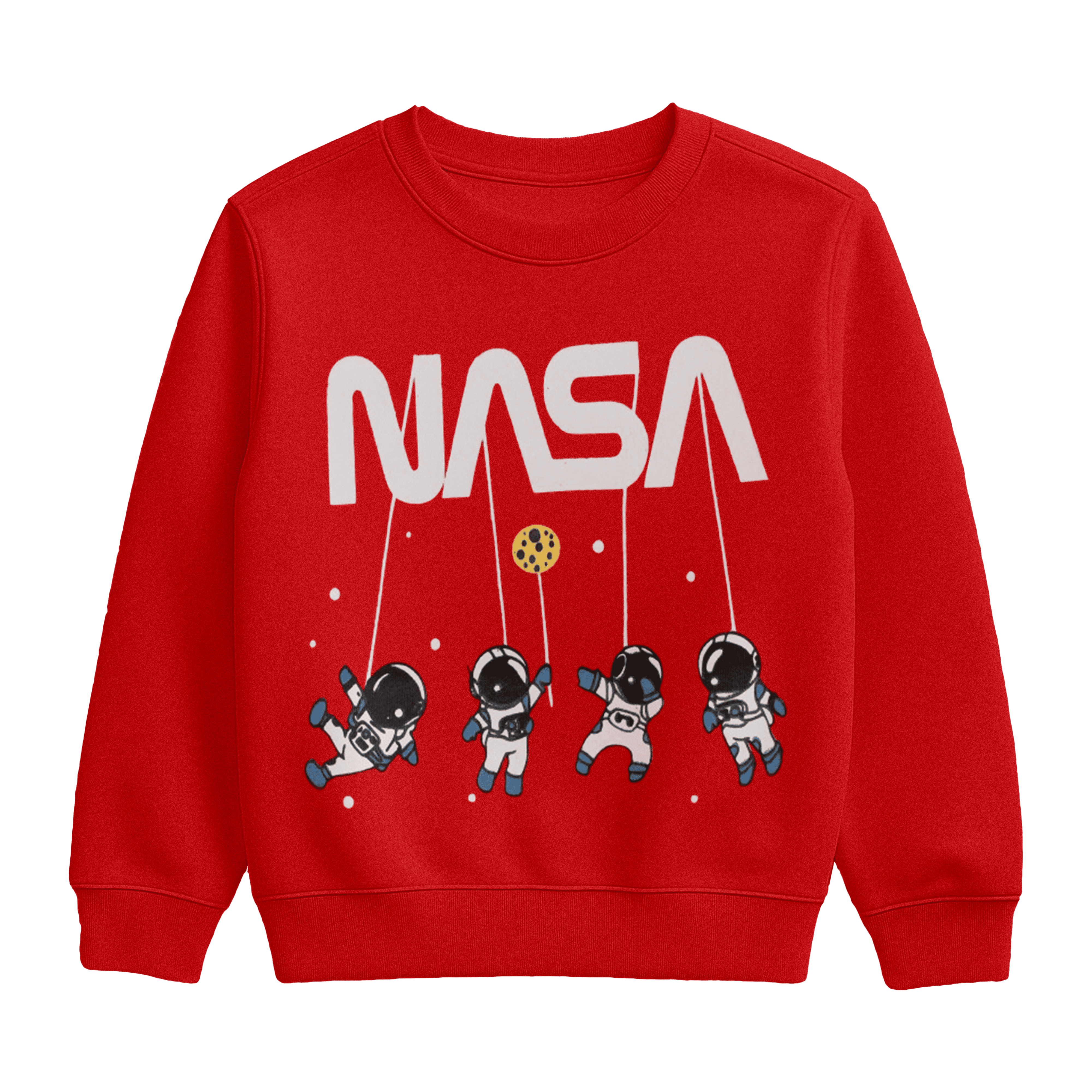 NASA Astronaut Adventure Red Sweatshirt