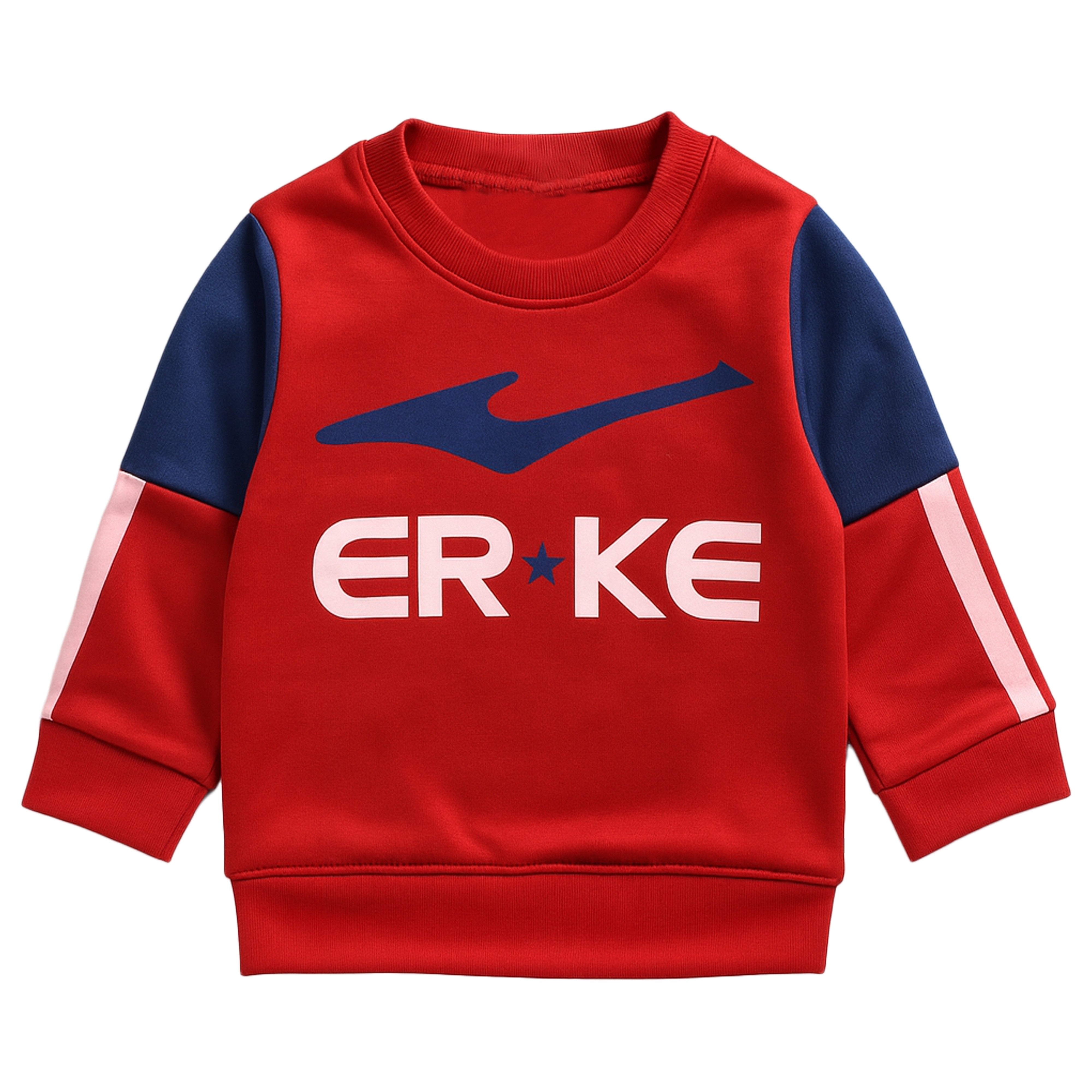 Red ERKE Kids' Sportswear Suit