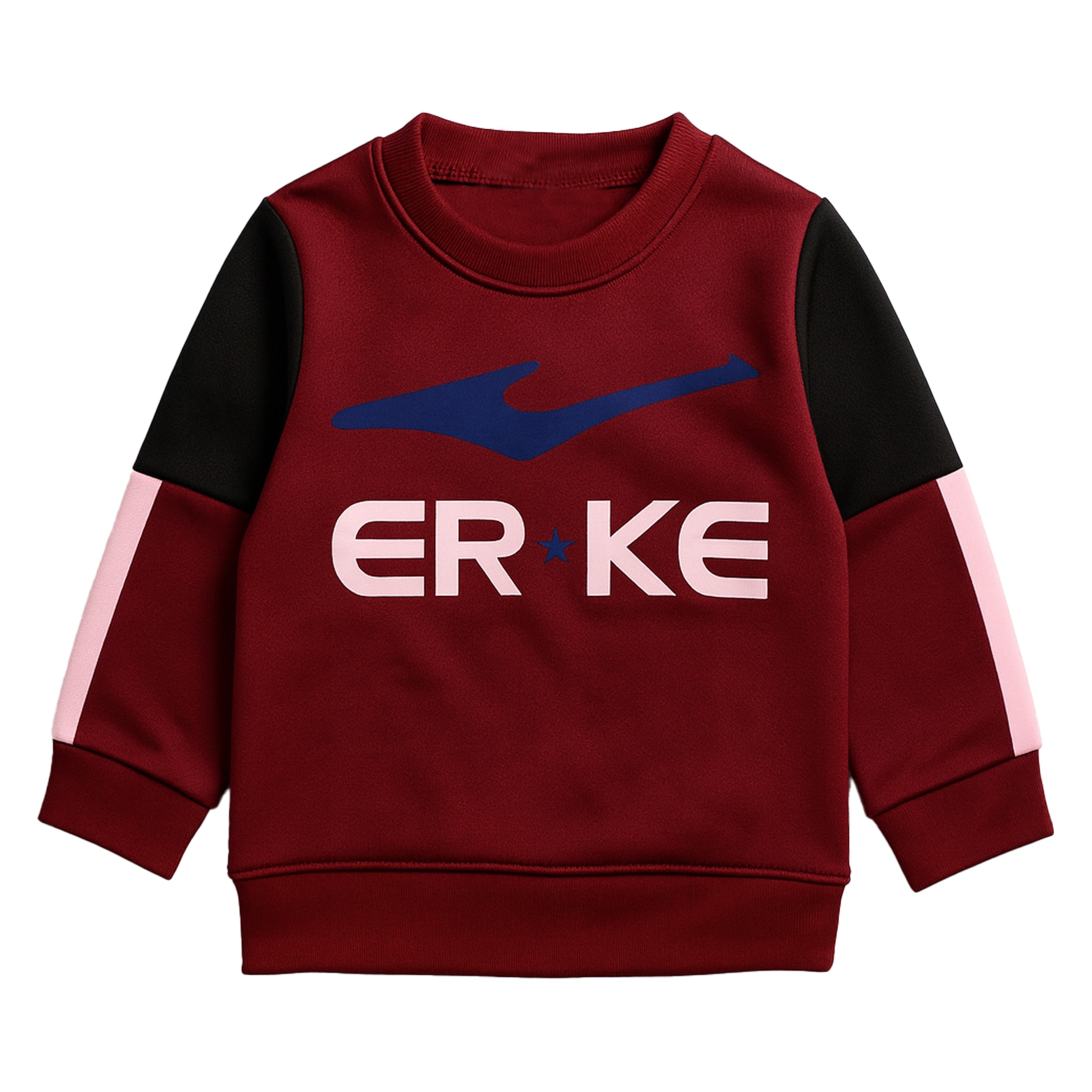 Maroon ERKE Kids' Sportswear Suit