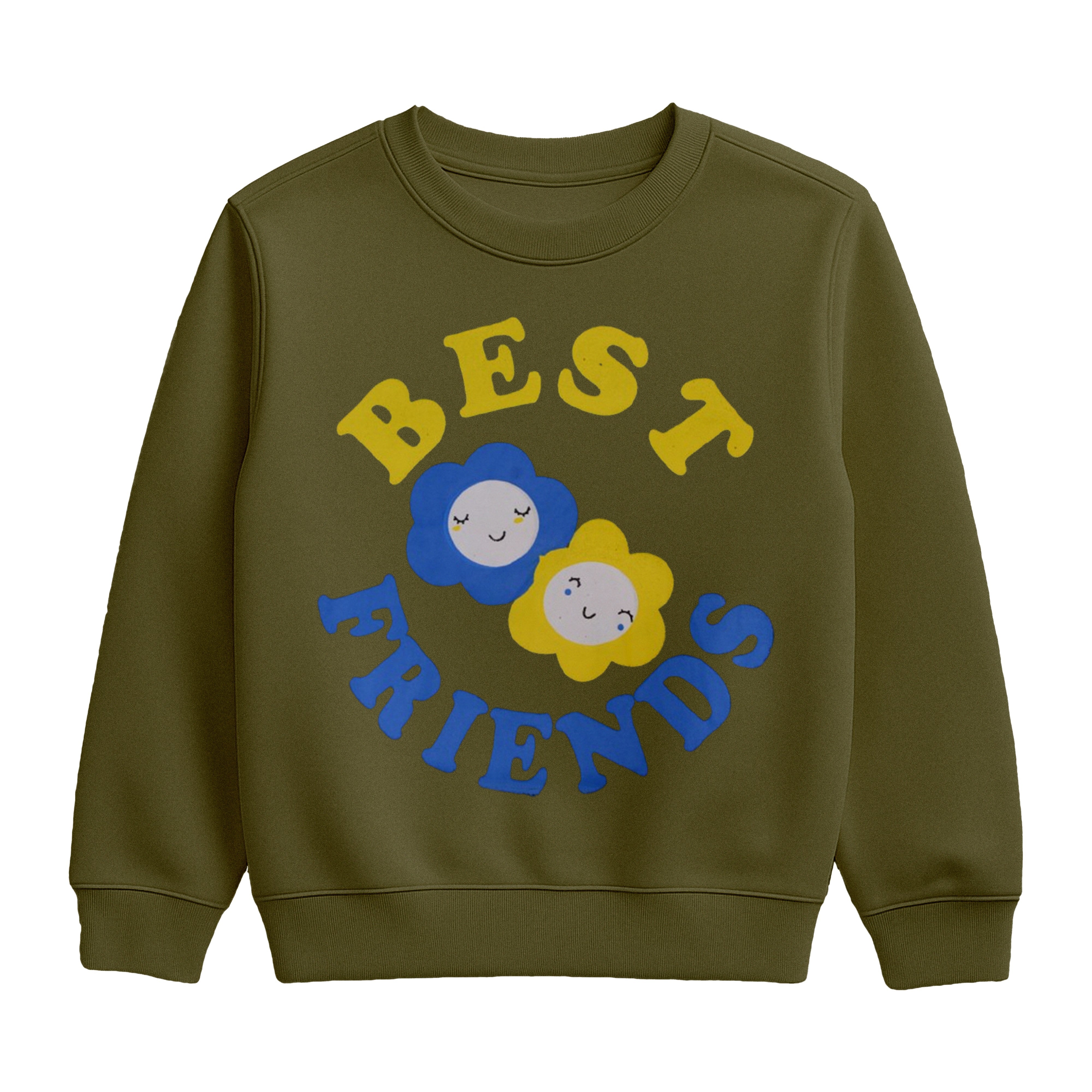 Best Friends" Sweatshirt and Trousers Suit