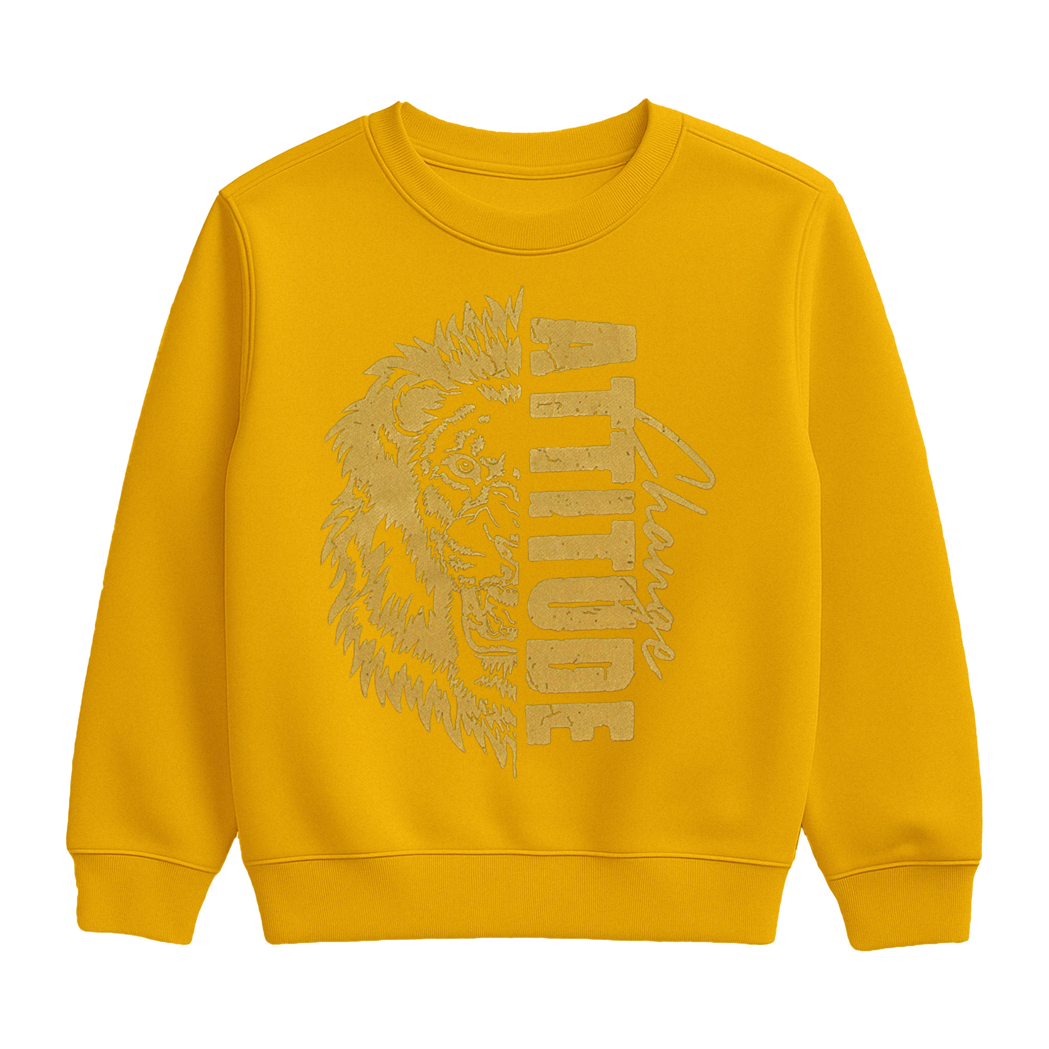 Yellow "Attitude" Loungewear Set