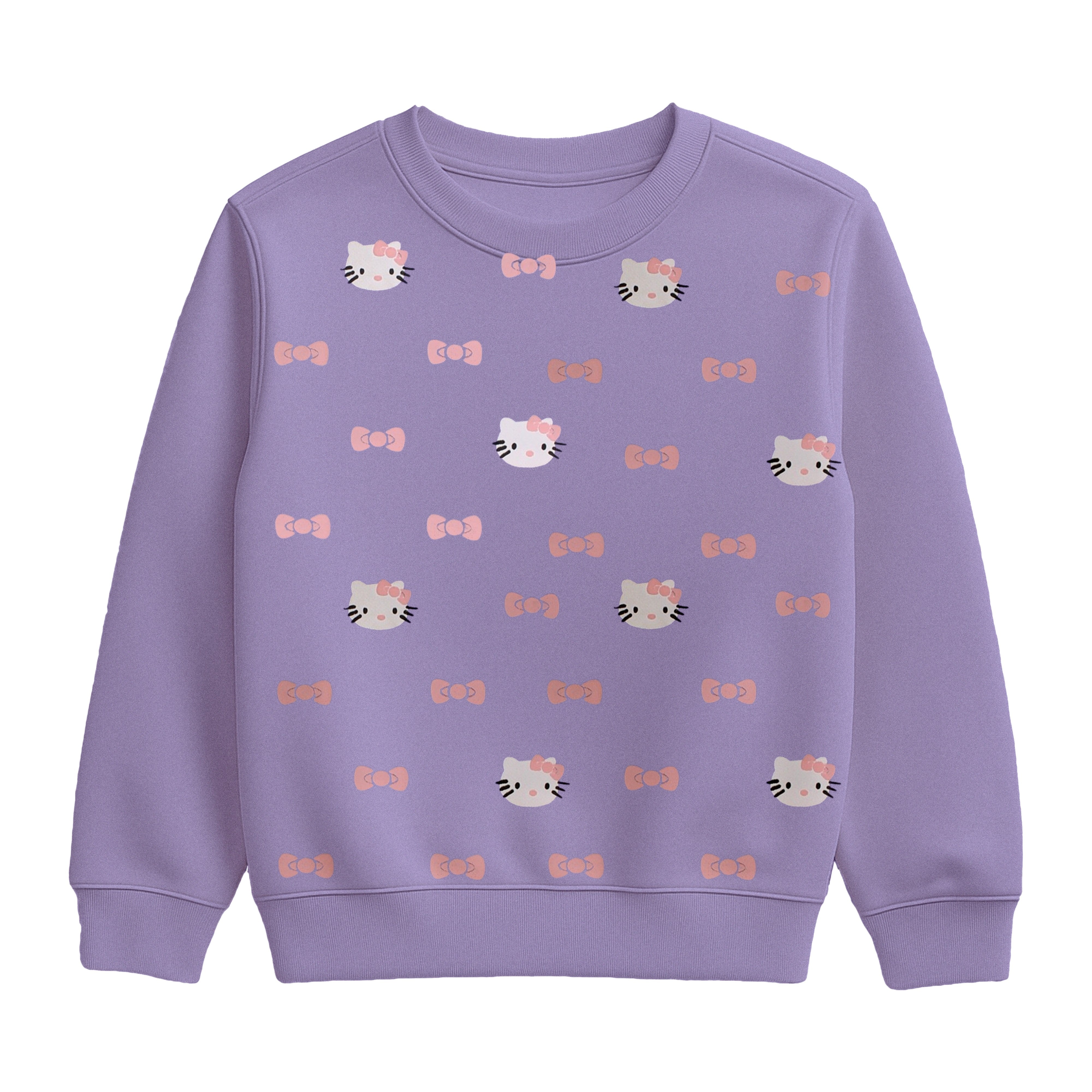 Lavender "Kitty" Loungewear Suit