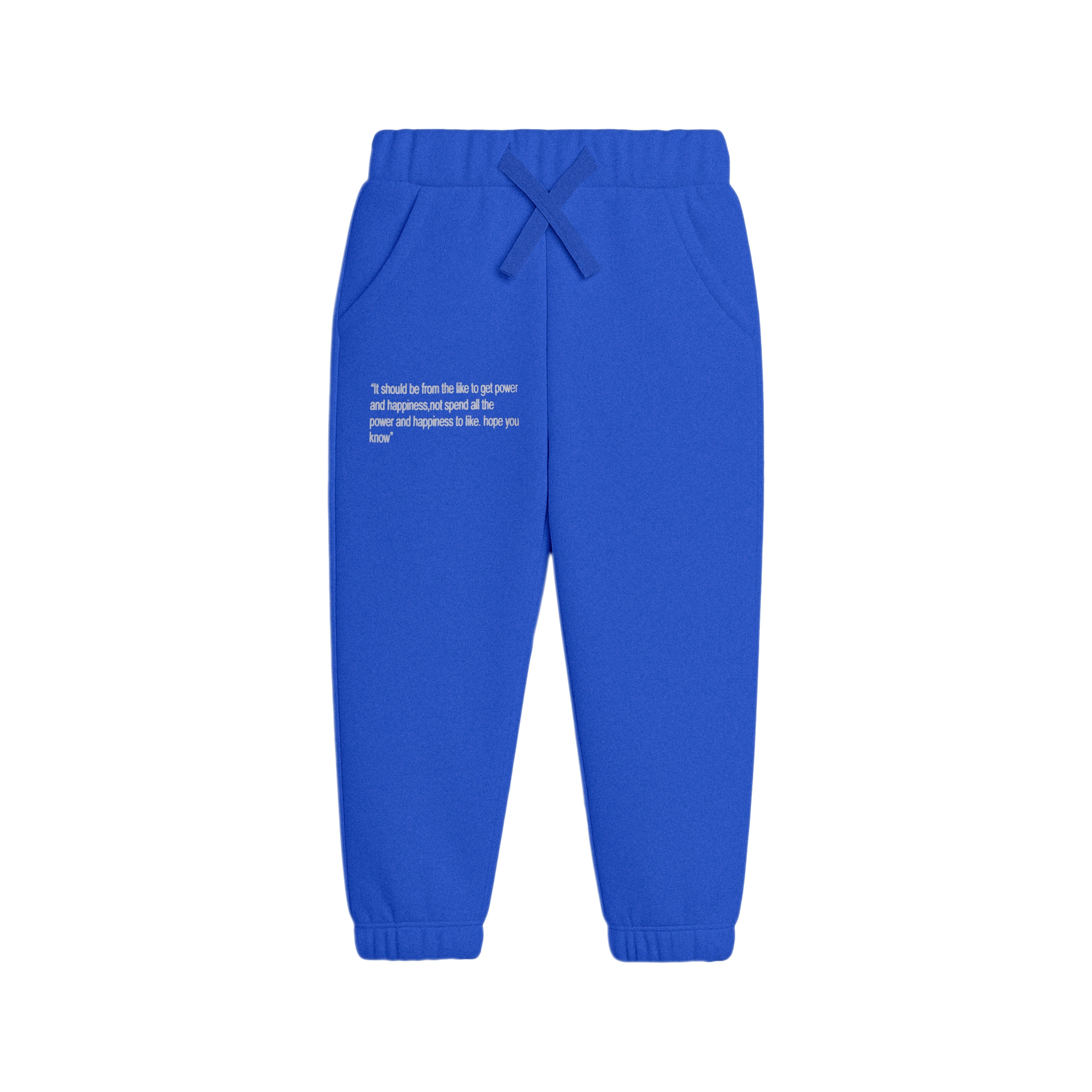 Blue Kids Sweatshirt & Trouser Tracksuit