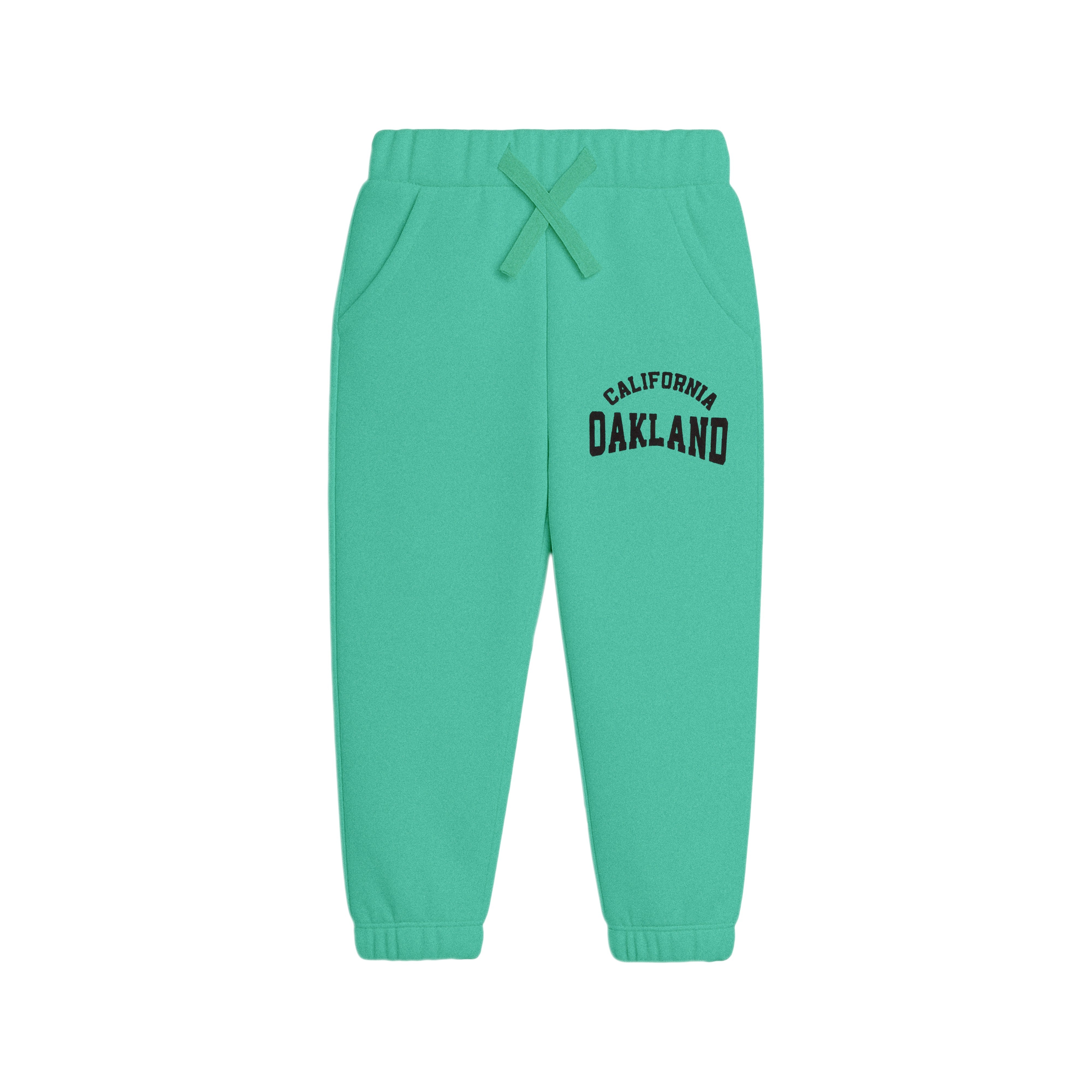 Teal Green Kids Oakland California Sweatshirt & Jogger Suit