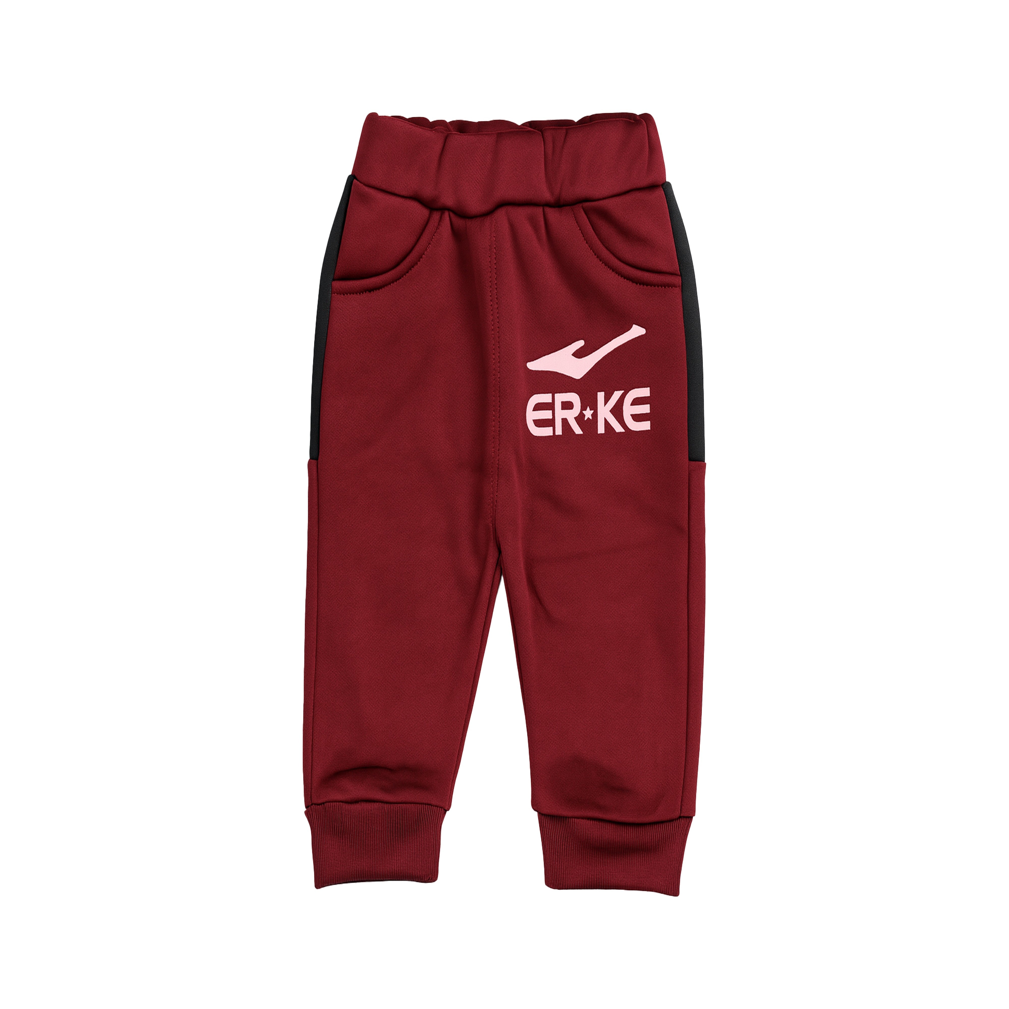 Maroon ERKE Kids' Sportswear Suit