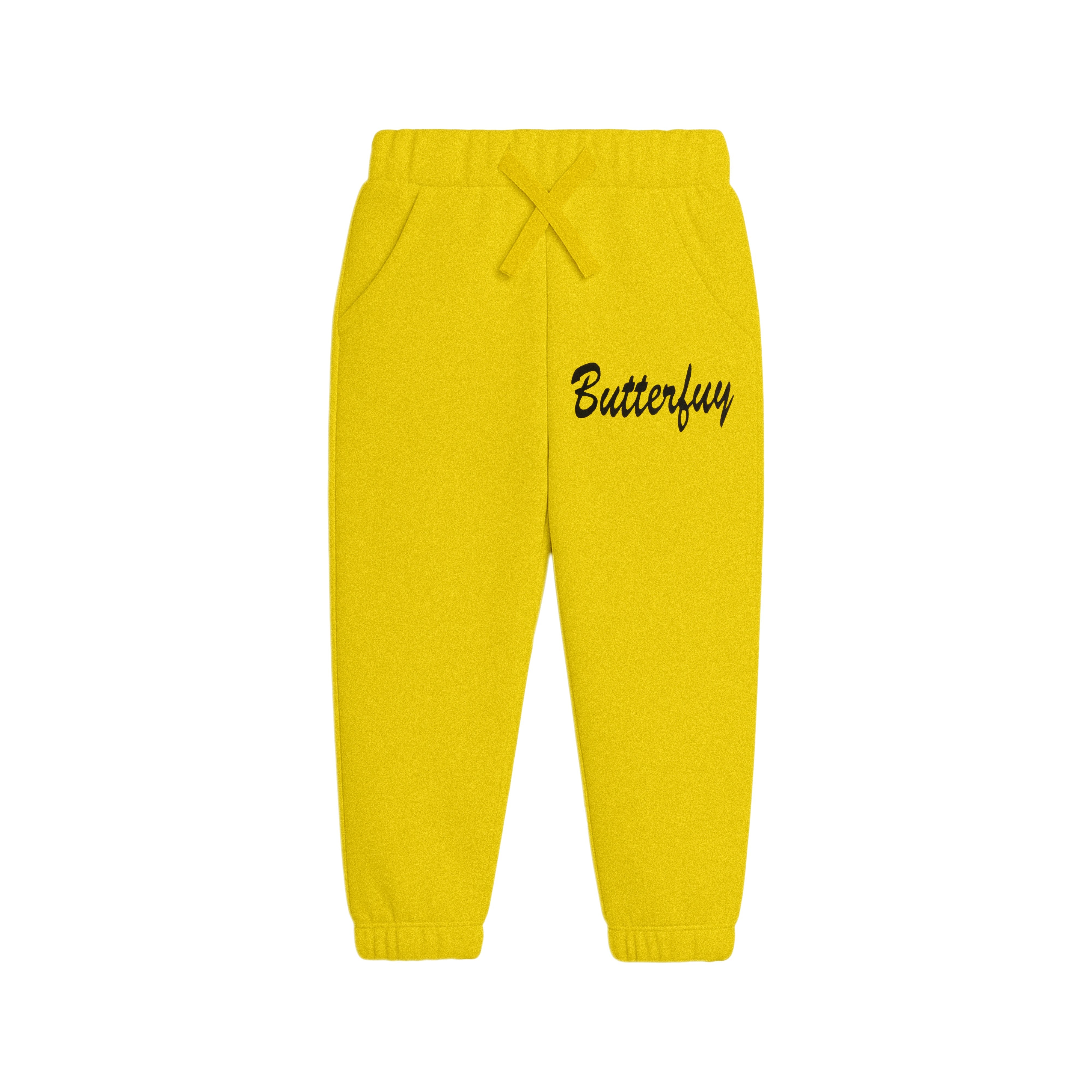 Yellow "Butterfly" Track Suit