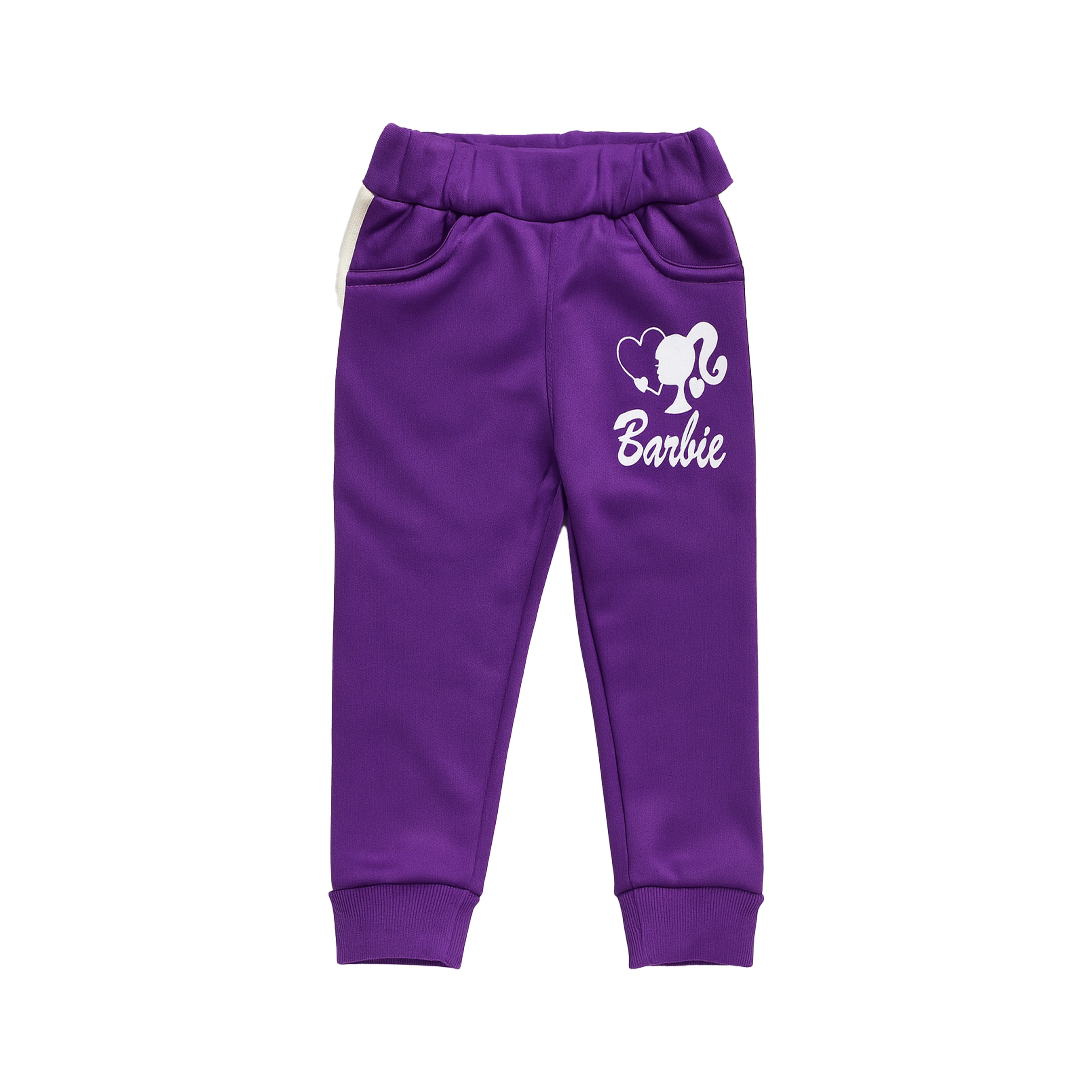 Purple "Barbie" SweatShirt And Trouser Suit